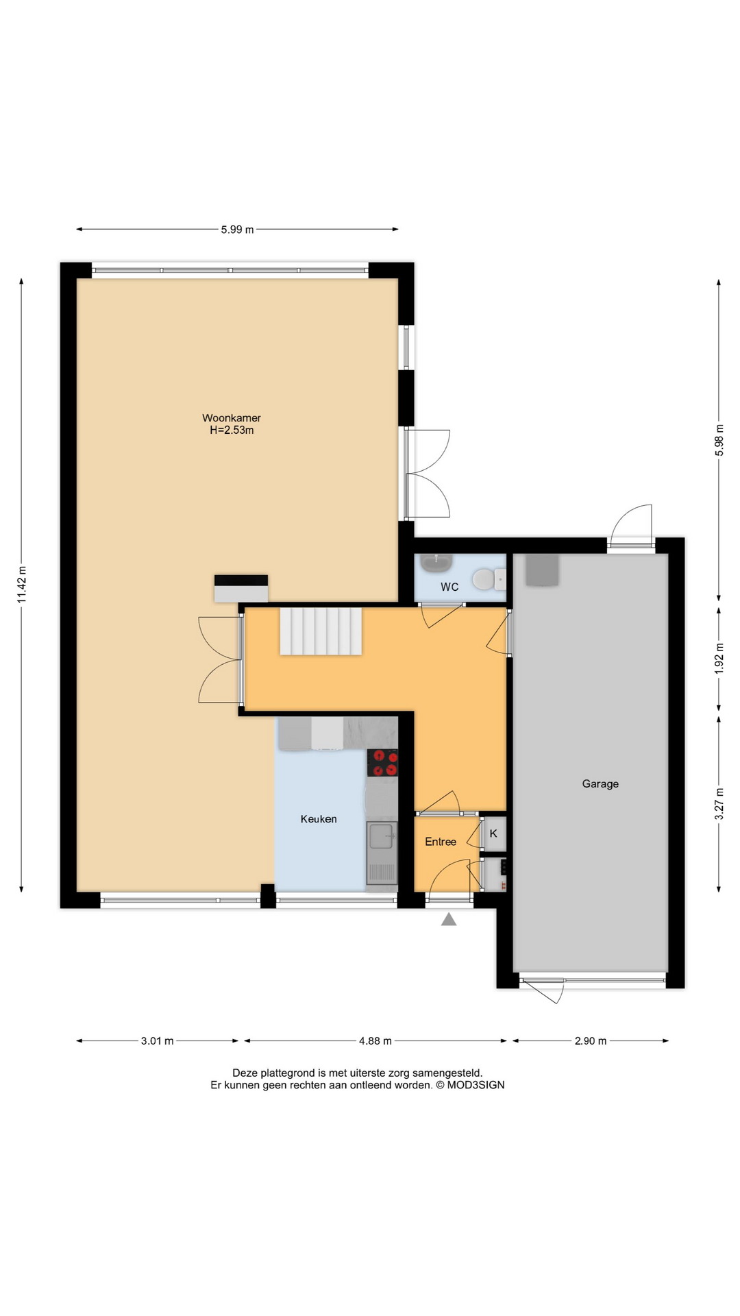 Weegbreestraat 20 , 2153 EC Nieuw-vennep map