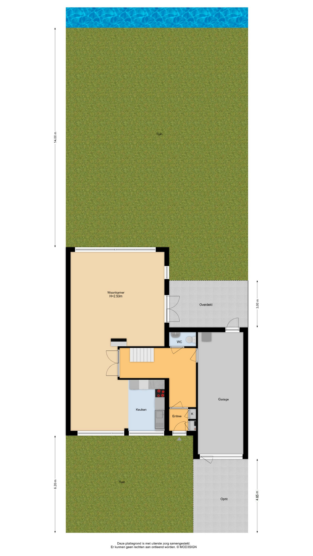 Weegbreestraat 20 , 2153 EC Nieuw-vennep map